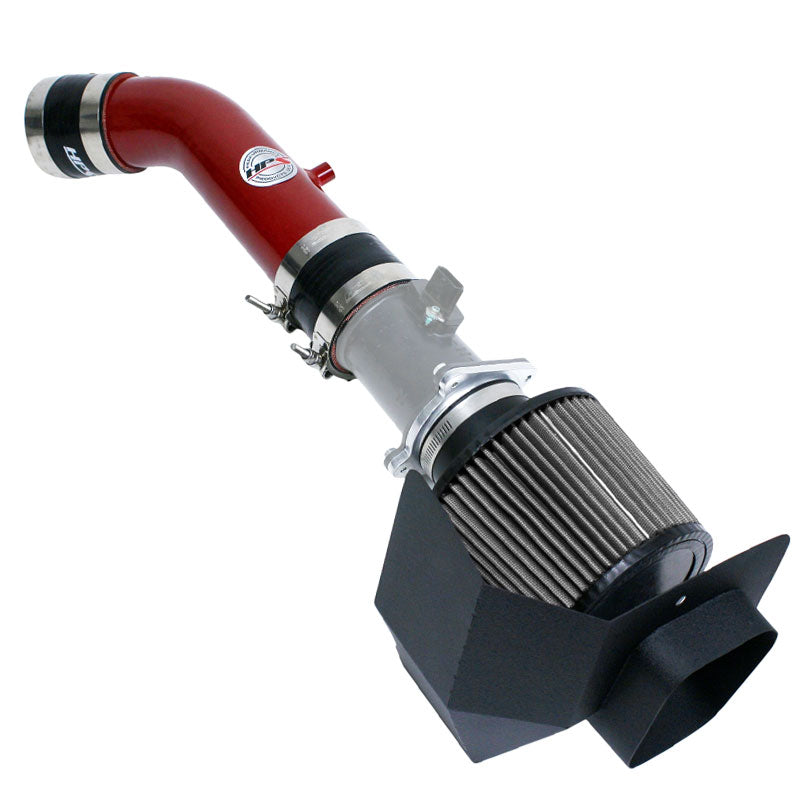 HPS Red Shortram Air Intake Heat Shield Kit For 03-06 Nissan 350Z 3.5L V6 Z33