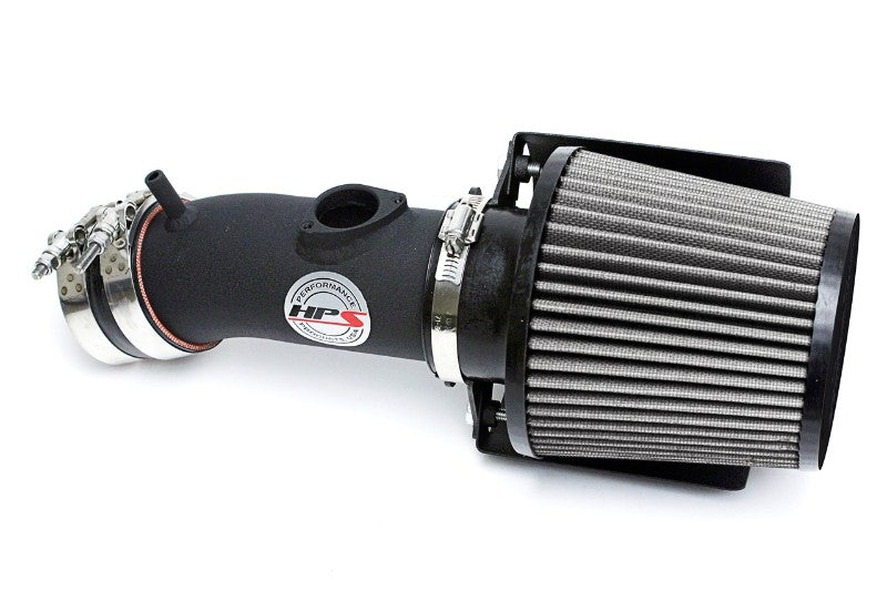 HPS Black Shortram Air Intake+Heatshield with Filter For 14-17 Mazda Mazda6 2.5L-Air Intake Systems-BuildFastCar-827-547WB