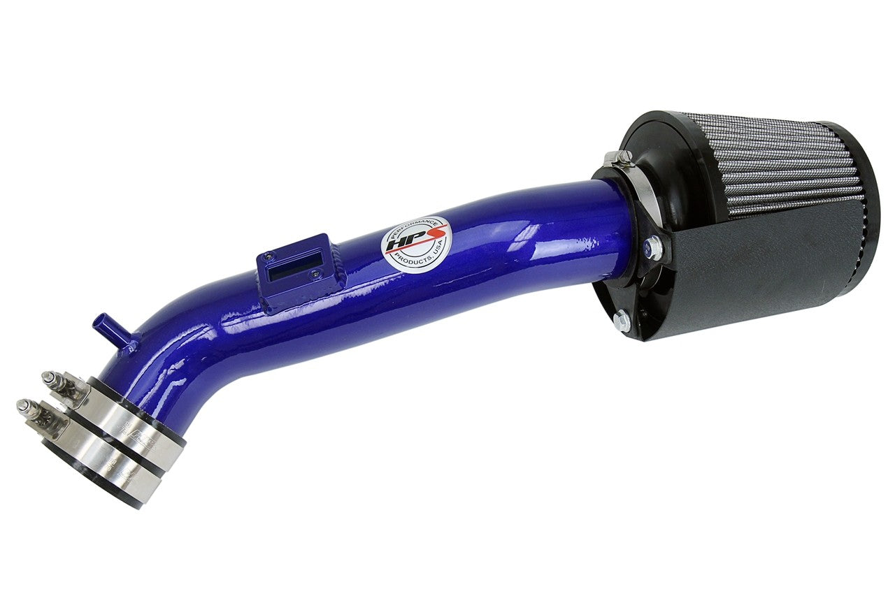 HPS Performance Blue Shortram Air Intake for 2013-2017 Honda Accord 2.4L-Air Intake Systems-BuildFastCar-827-555BL