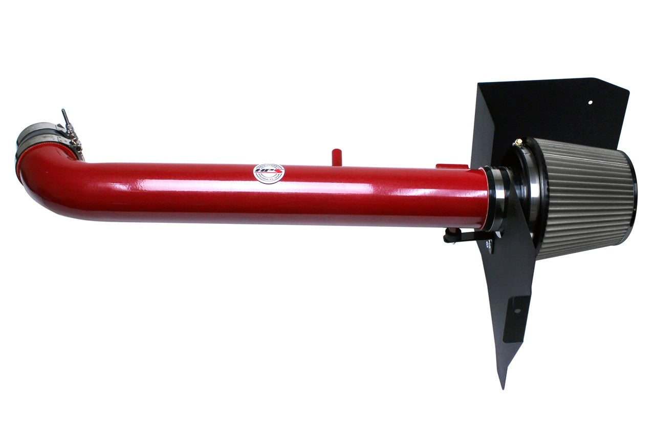 HPS Performance Red Shortram Air Intake for 2005-2015 Nissan Xterra 4.0L V6-Air Intake Systems-BuildFastCar-827-567R-1