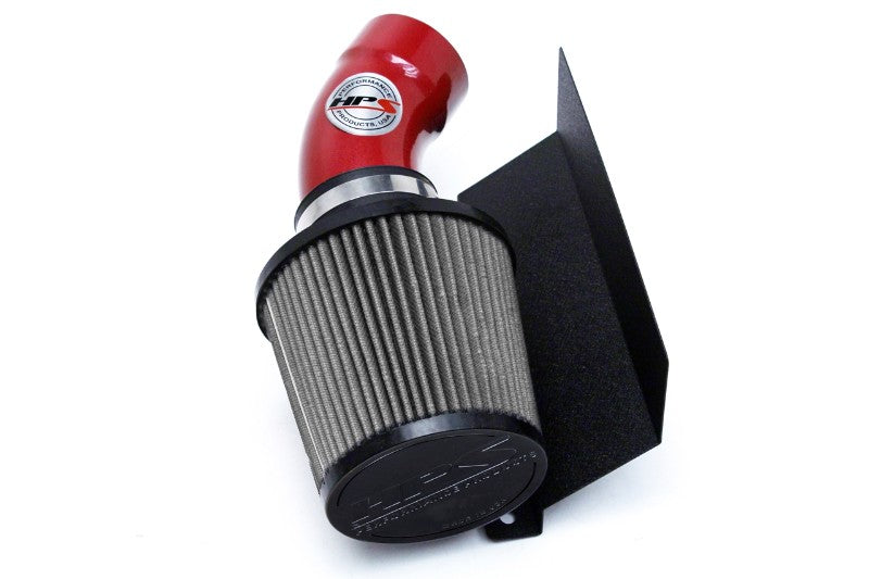 HPS Red Shortram Air Intake+Heatshield with Filter For 15-17 Chrysler 0 2.4L-Air Intake Systems-BuildFastCar-827-574R
