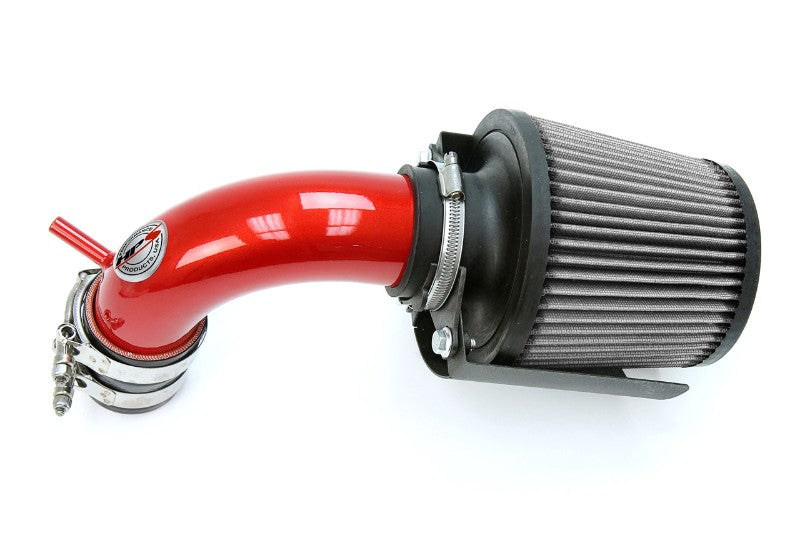 HPS Red Shortram Air Intake+Heatshield with Filter For 14-15 Ford Fiesta 1.6L-Air Intake Systems-BuildFastCar-827-580R