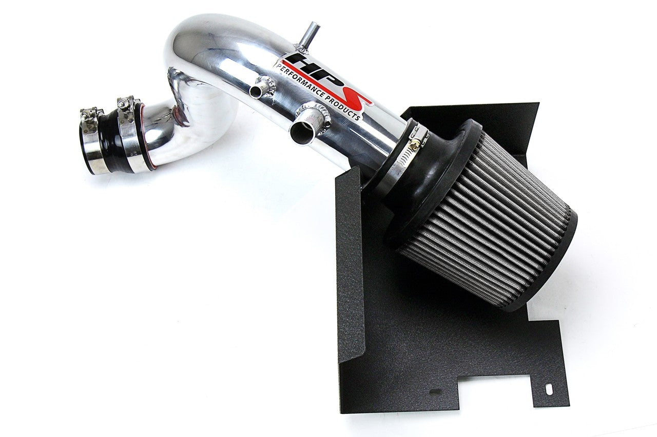 HPS Performance Polish Shortram Air Intake Kit for 2011-2015 Kia Optima 2.0L Turbo-Air Intake Systems-BuildFastCar-827-587P-1