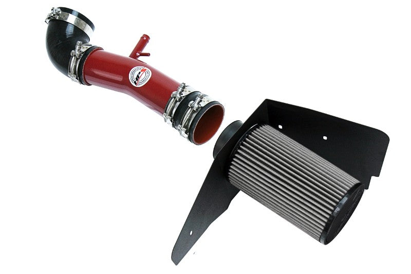 HPS Red Shortram Air Intake+Heatshield with Filter For 96-97 Lexus SC400 4.0L V8-Air Intake Systems-BuildFastCar-827-596R