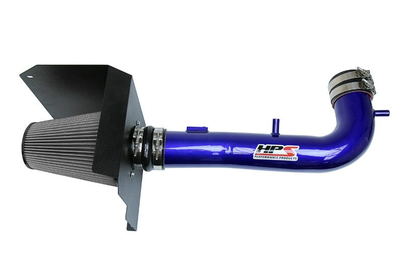 HPS Blue Shortram Air Intake Kit+Heatshield with Filter For 15-18 Chevrolet Suburban 1500 827-603BL