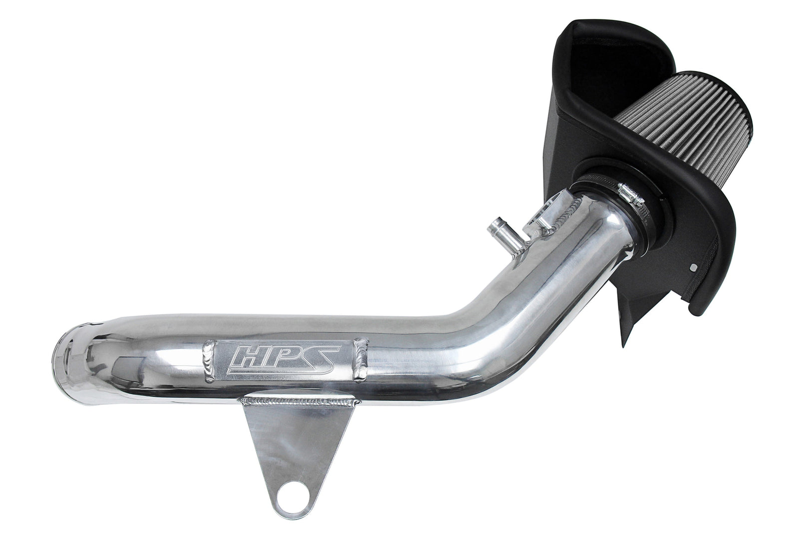 HPS Performance Polish Shortram Air Intake for 2013-2015 BMW 335i 335ix F31 F34 3.0L Turbo N55-Air Intake Systems-BuildFastCar-827-625P-1