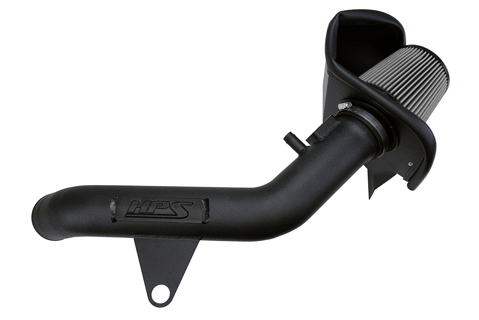 HPS Performance Black Shortram Air Intake for 2013-2015 BMW 335i 335ix F31 F34 3.0L Turbo N55-Air Intake Systems-BuildFastCar-827-625WB-1