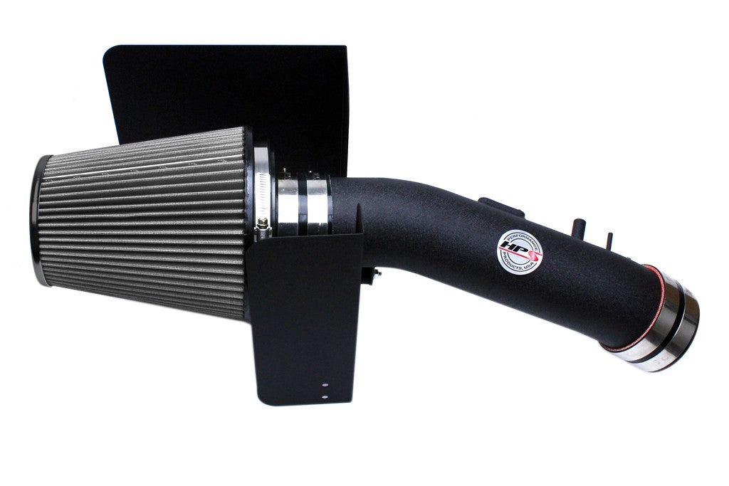HPS Performance Black Shortram Air Intake for 2007-2011 Toyota Tundra 5.7L V8-Air Intake Systems-BuildFastCar-827-629WB-1