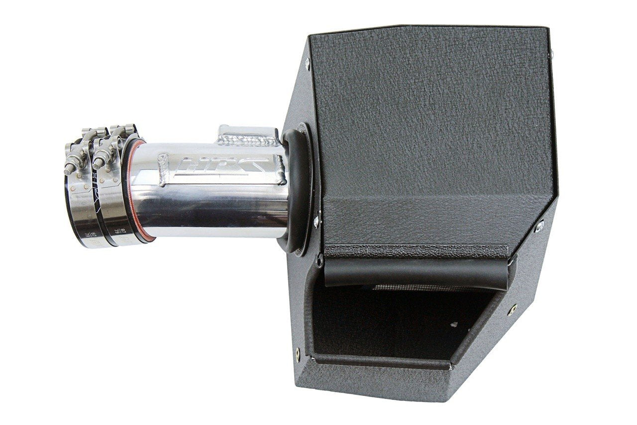 HPS 827-656P Polish Aluminum Shortram Air Intake w/Heat Shield For 18+ Honda Accord 2.0L Turbo