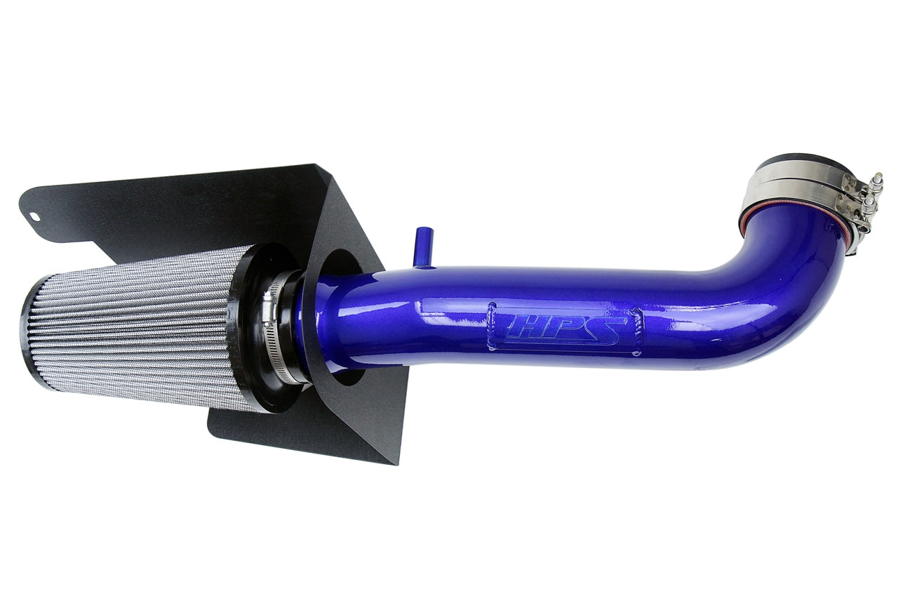 HPS Blue Shortram Air Intake Heat Shield Kit 12-18 Jeep Wrangler JK 3.6L V6