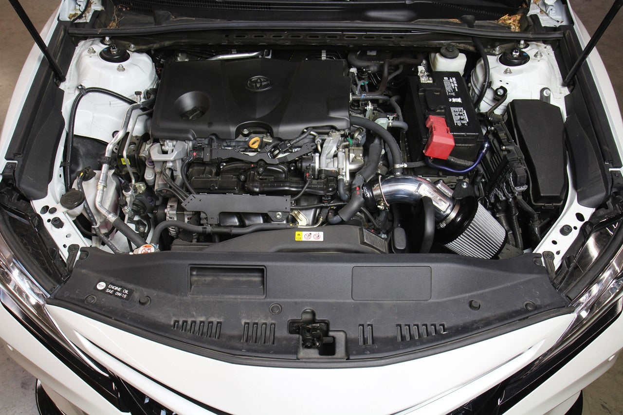 HPS Performance Blue Shortram Air Intake for 2018-2019 Toyota Camry 2.5L-Air Intake Systems-BuildFastCar-827-665BL