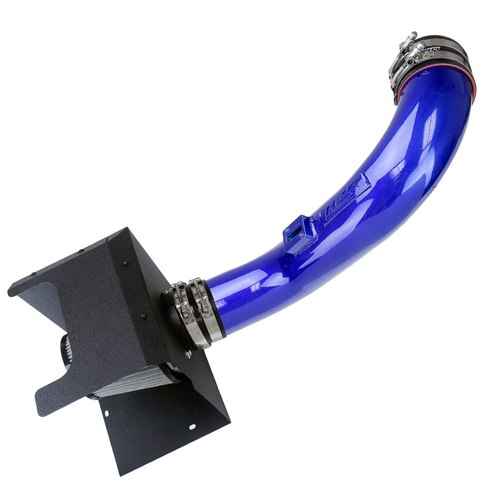 HPS Blue Aluminum Shortram Air Intake Heat Shield 827-674BL 827-674BL