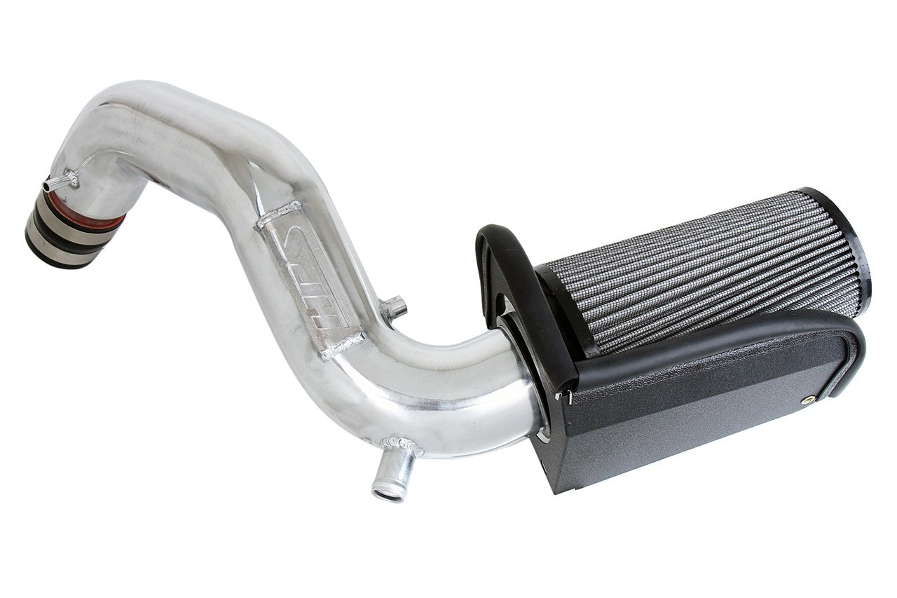 HPS Cold Air Intake Kit 19-20 Hyundai Veloster 1.6L Turbo Polish Short Cool Ram Heat Shield 827-678P