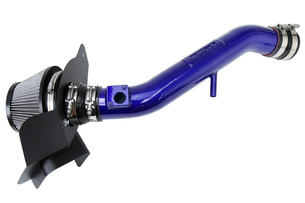HPS Performance Blue Shortram Air Intake Kit for 2013-2019 Lexus GS350 3.5L V6-Air Intake Systems-BuildFastCar