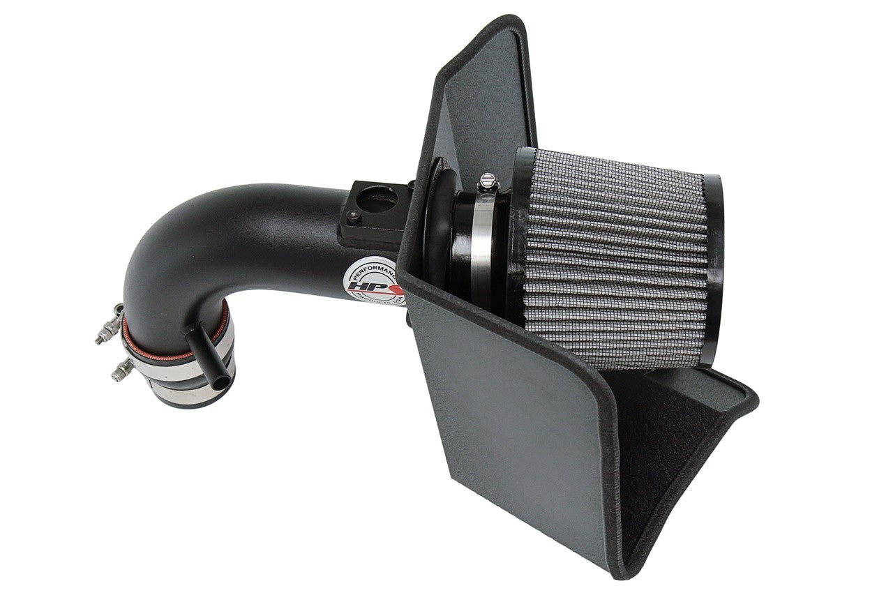 HPS Shortram Air Intake Kit 2008-2015 Scion xB 2.4L, Includes Heat Shield, Black