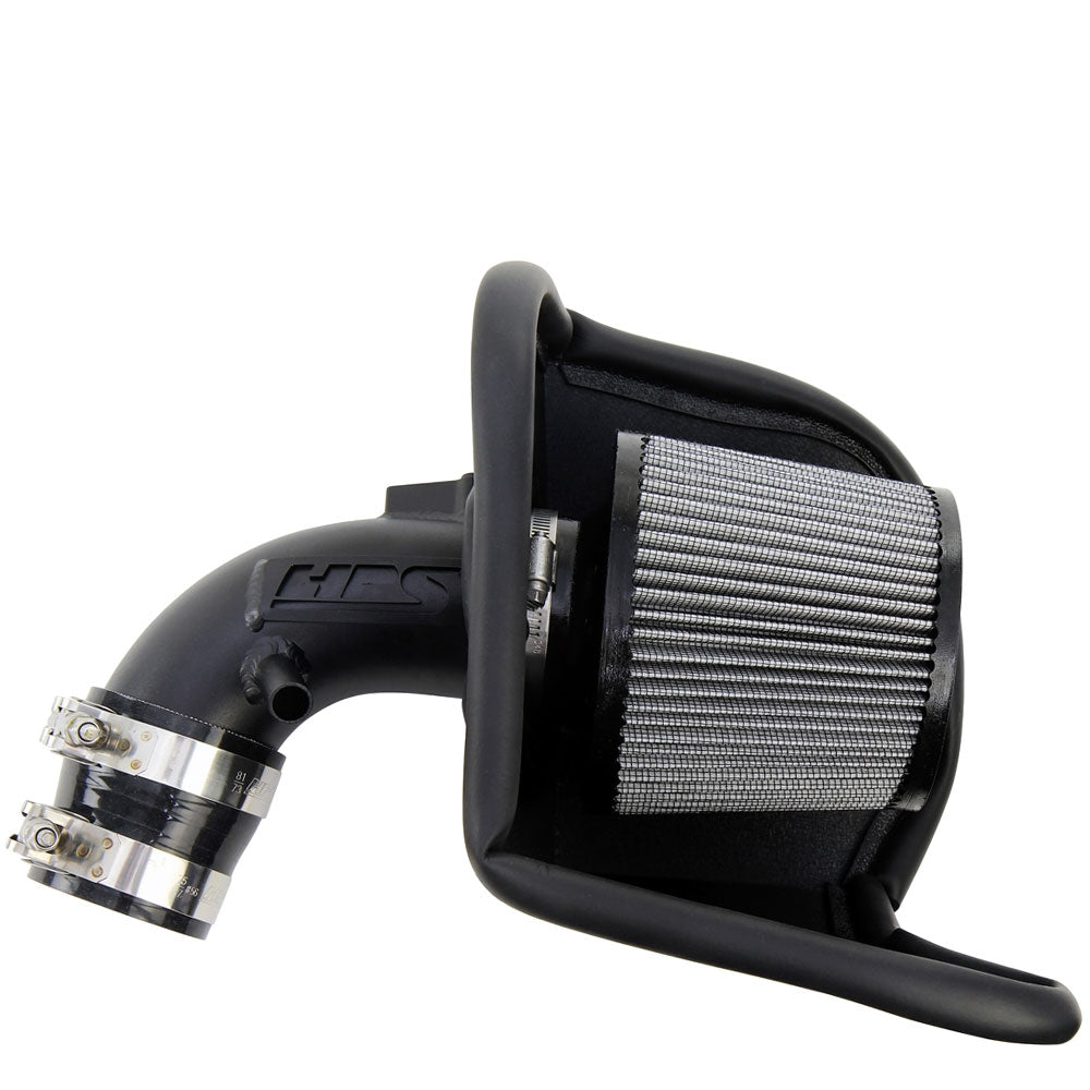 HPS Black 2.75" Pipe Shortram Air Intake w/heatshield For 12-15 Honda Civic 1.8L FG FB