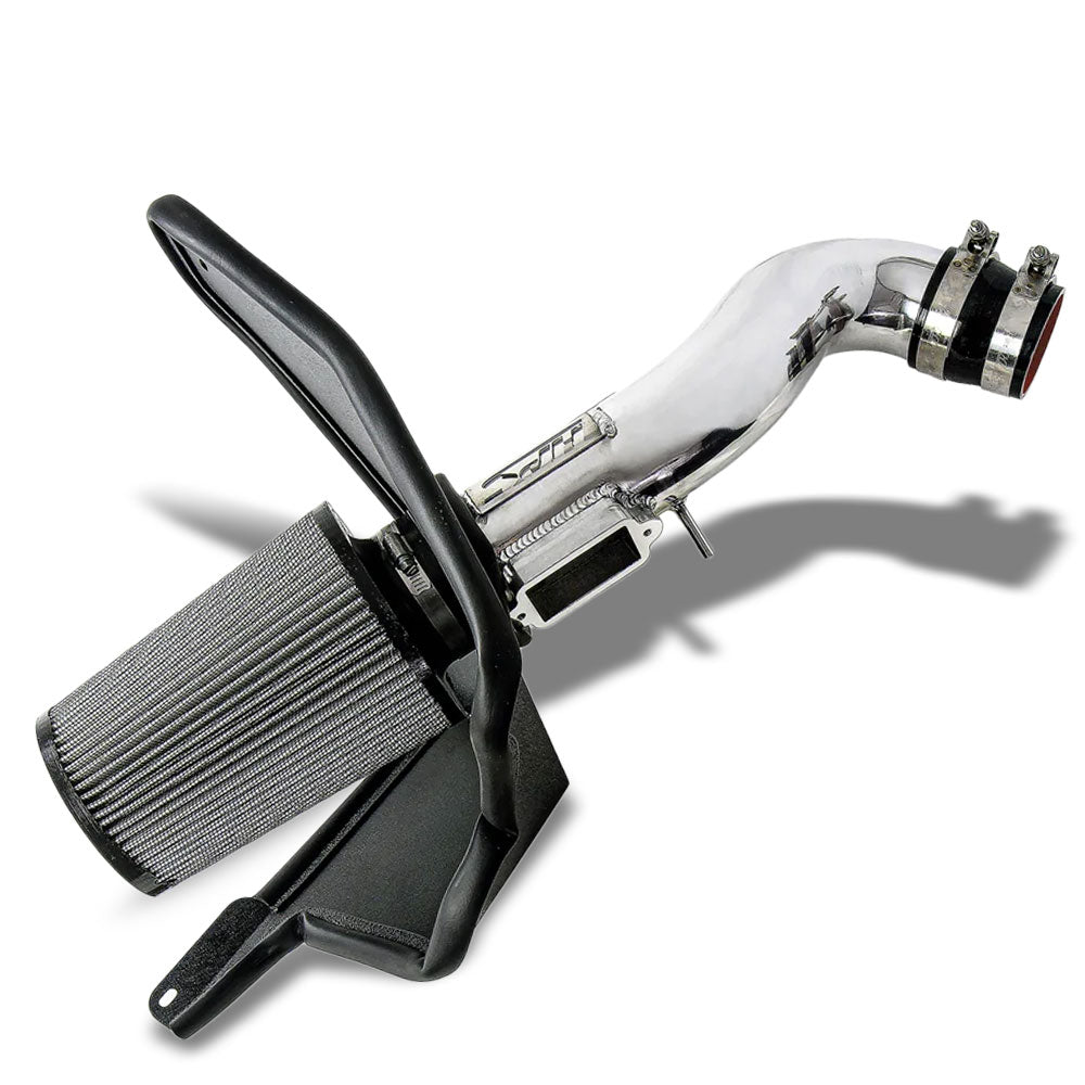 HPS Polish Shortram Air Intake Kit + Heat Shield For 98-00 Lexus GS300 3.0L Non Turbo S160 2nd Gen