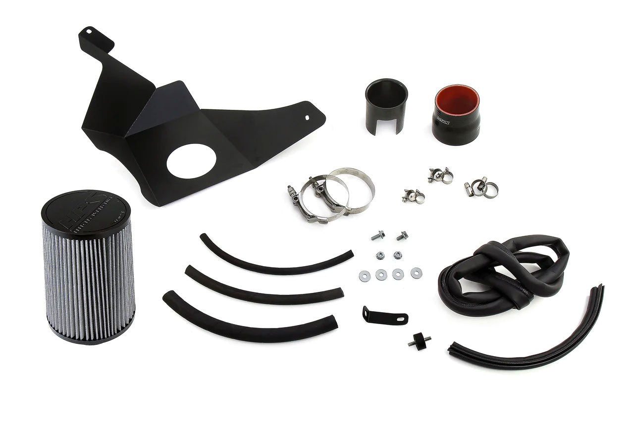 HPS Black Aluminum Shortram Air Intake Heat Shield 827-705WB 827-705WB