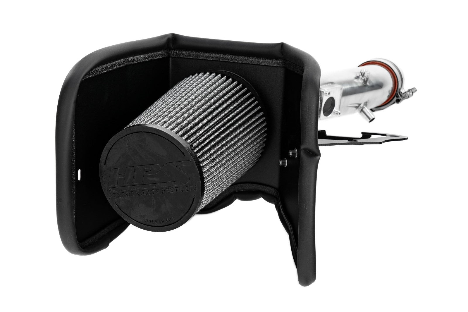 HPS 827-718P Polish Shortram Air Intake 12-15 Toyota Tacoma 4.0L V6 827-718P