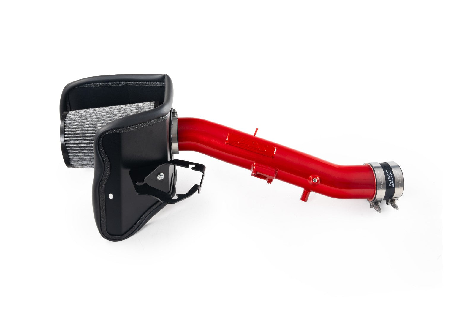 HPS 827-718R Red Shortram Air Intake w/Heat Shield 827-718R