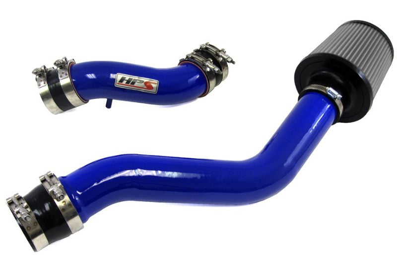 HPS Blue Cold Air Intake Kit with Filter For 04-08 Hyundai Tiburon 2.0L with MAF Sensor Air Intake Systems 837-142BL