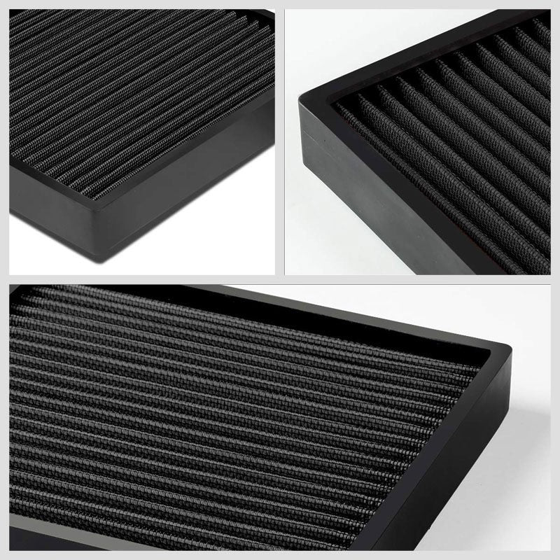 Black High Flow OE Style Drop-In Panel Cabin Air Filter For Prius Sienna Tundra-Interior-BuildFastCar