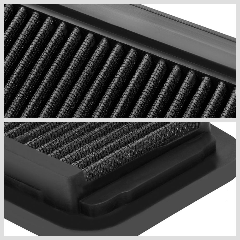 Reusable Black High Flow Drop-In Panel Air Filter For Toyota 03-09 4Runner 4.0L