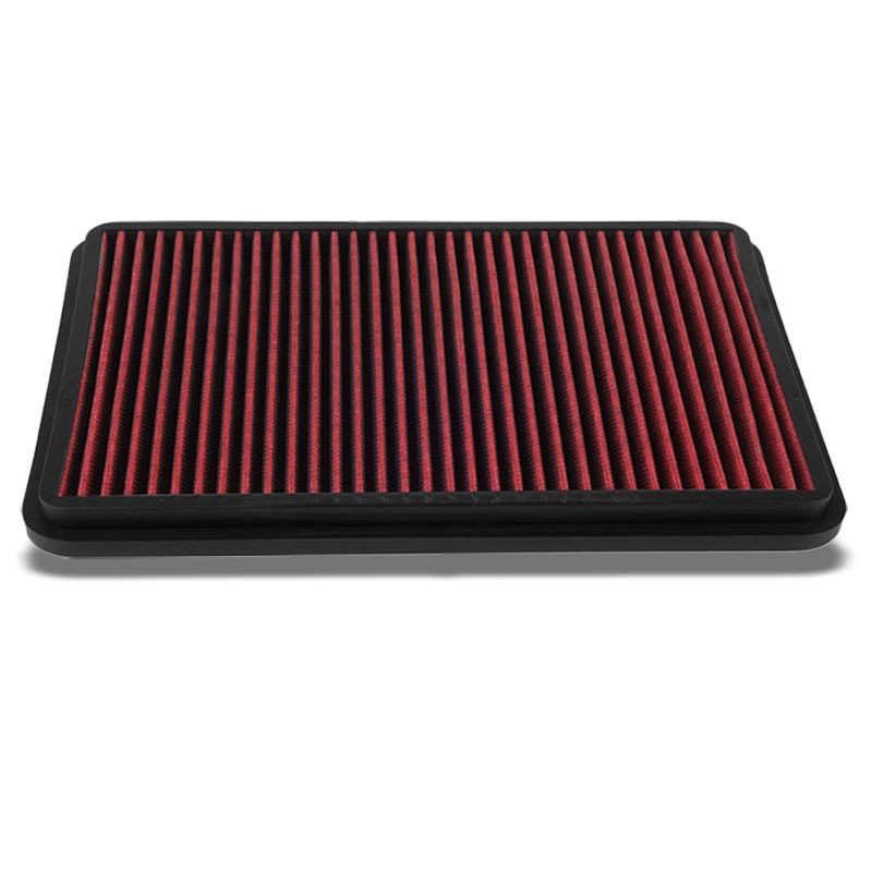Red High Flow Cotton OE Style Drop-In Panel Air Filter For 03-08 4Runner 4.7L V8-Performance-BuildFastCar