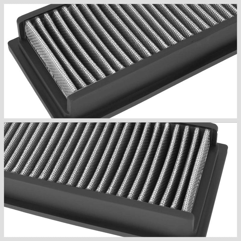 Silver Cotton OE Style Drop-In Dry Panel Air Filter For 06-08 Peugeot 307-Performance-BuildFastCar