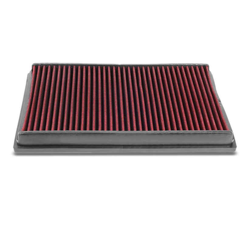 Red High Flow Cotton Direct OE Style Drop-In Panel Air Filter For 10-15 AMG SLS-Performance-BuildFastCar