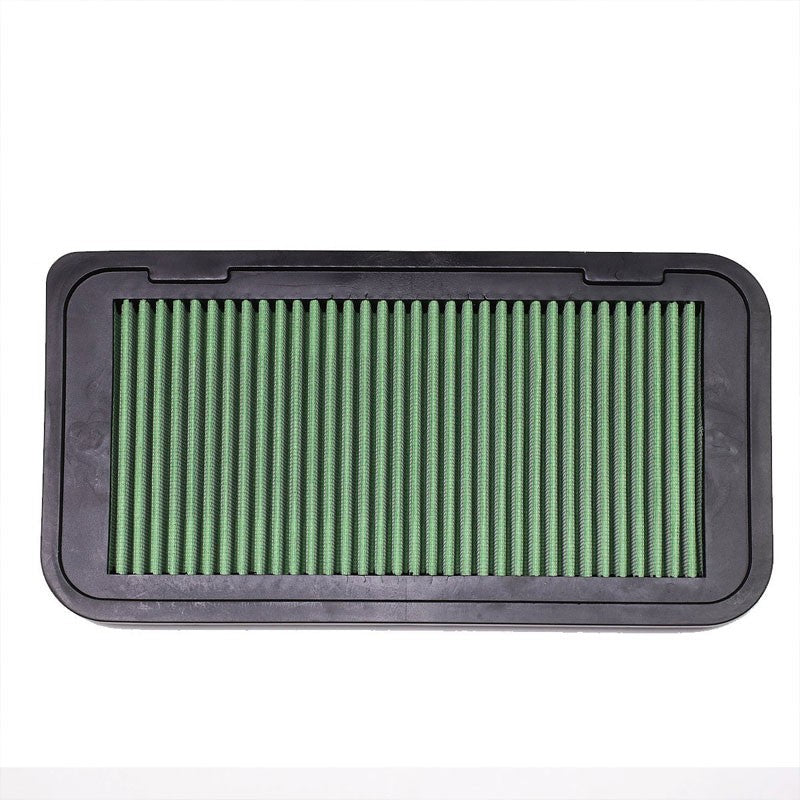 Green High Flow Cotton OE Style Drop-In Panel Air Filter For 13-17 Scion FRS-Performance-BuildFastCar