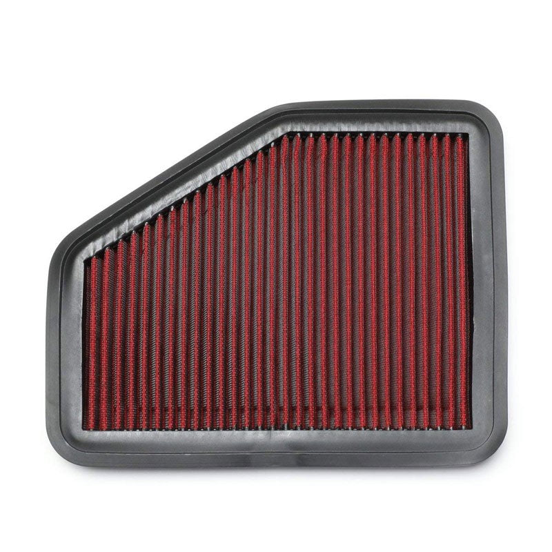 Red High Flow Cotton Washable OE Drop-In Panel Air Filter For Lexus 02-10 SC430-Performance-BuildFastCar
