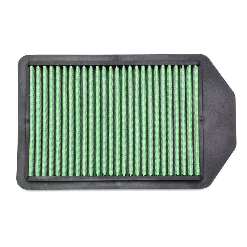 Green High Flow Cotton Washable OE Drop-In Panel Air Filter For 07-09 Honda CR-V-Performance-BuildFastCar