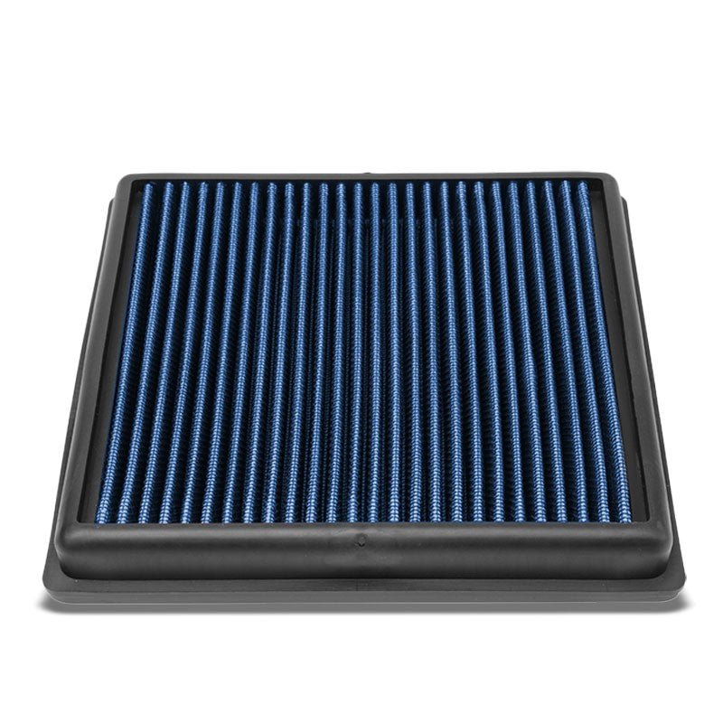 Blue High Flow Cotton Washable OE Drop-In Panel Air Filter For 14-17 Sportvan L4-Performance-BuildFastCar