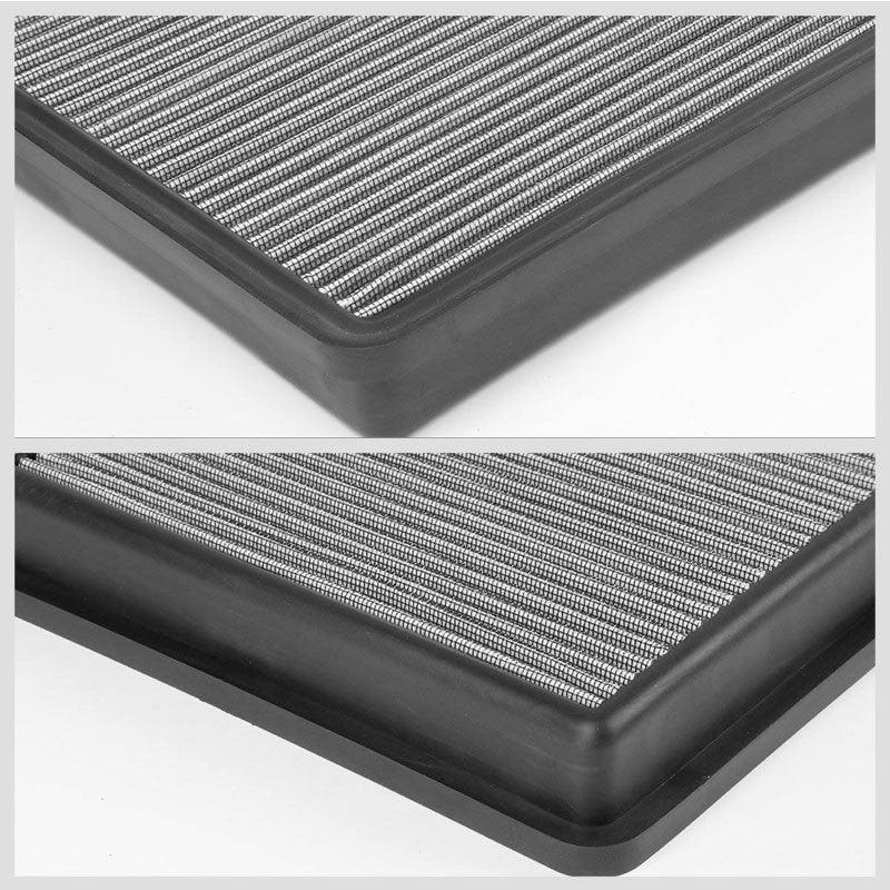 Silver High Flow Washable OE Style Drop-In Panel Air Filter For 10-15 Camaro-Performance-BuildFastCar