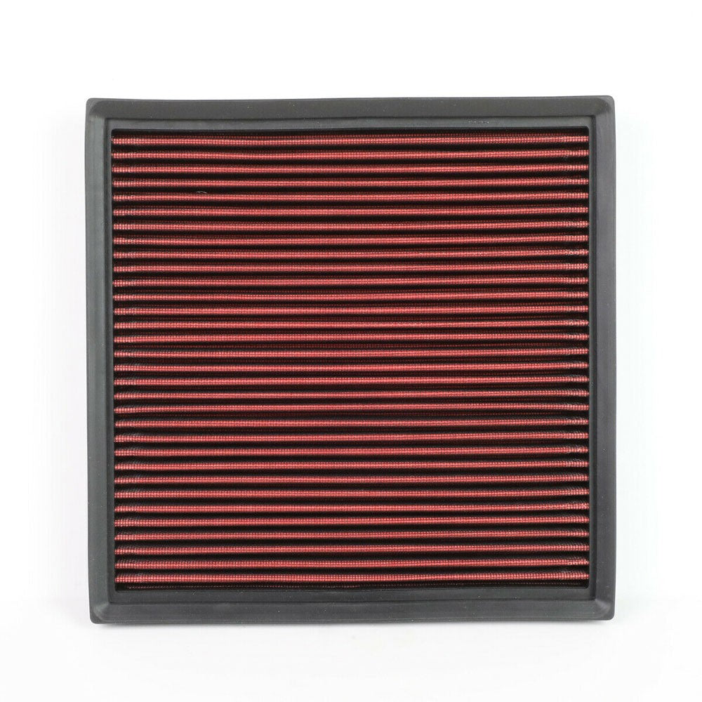 Red High Flow Washable Drop-In Panel Air Filter For 16-19 Buick Cascada 1.6L