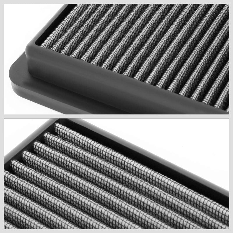 Silver Cotton OE Style Drop-In Panel Air Filter For 12-18 Mazda 3 2.0L/2.3L/2.5L-Filter-BuildFastCar-BFC-AIRFILPAN-184-SL
