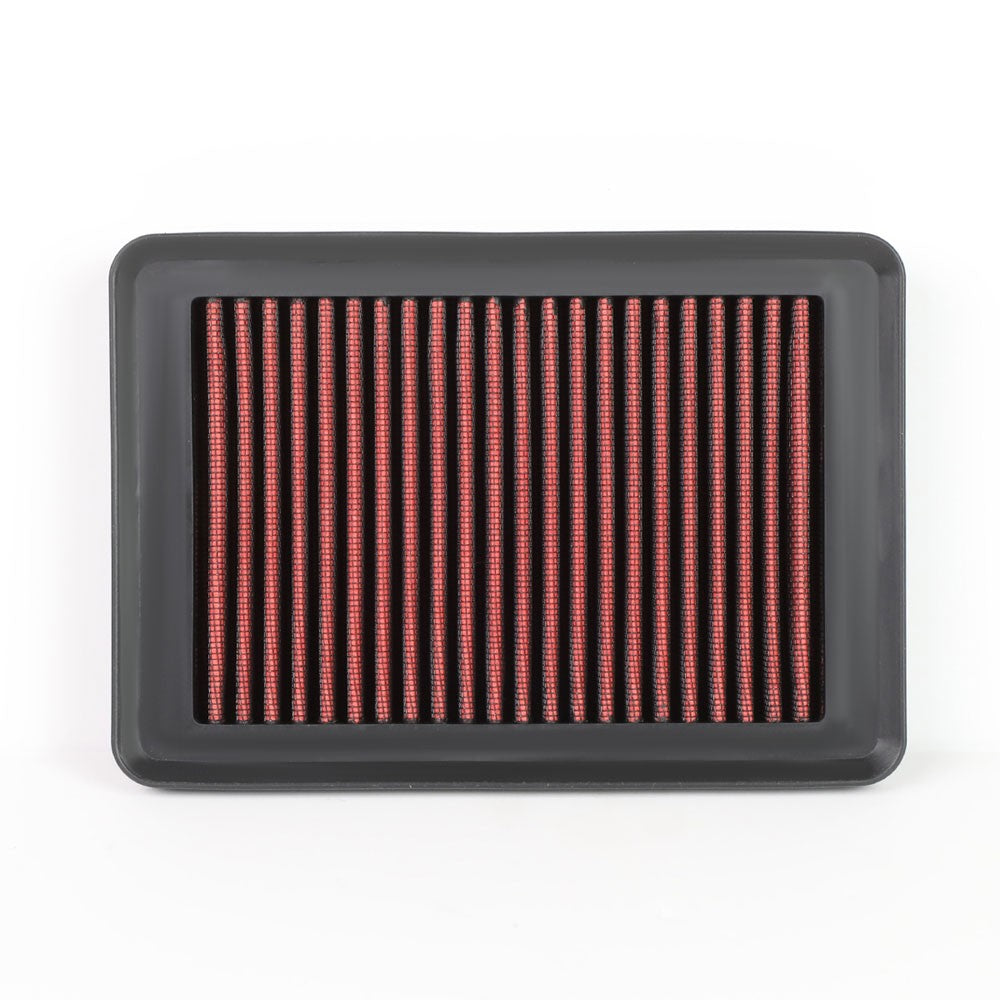 Red High Flow Washable Drop-In Panel Air Filter For 15-19 Honda Fit 1.5L