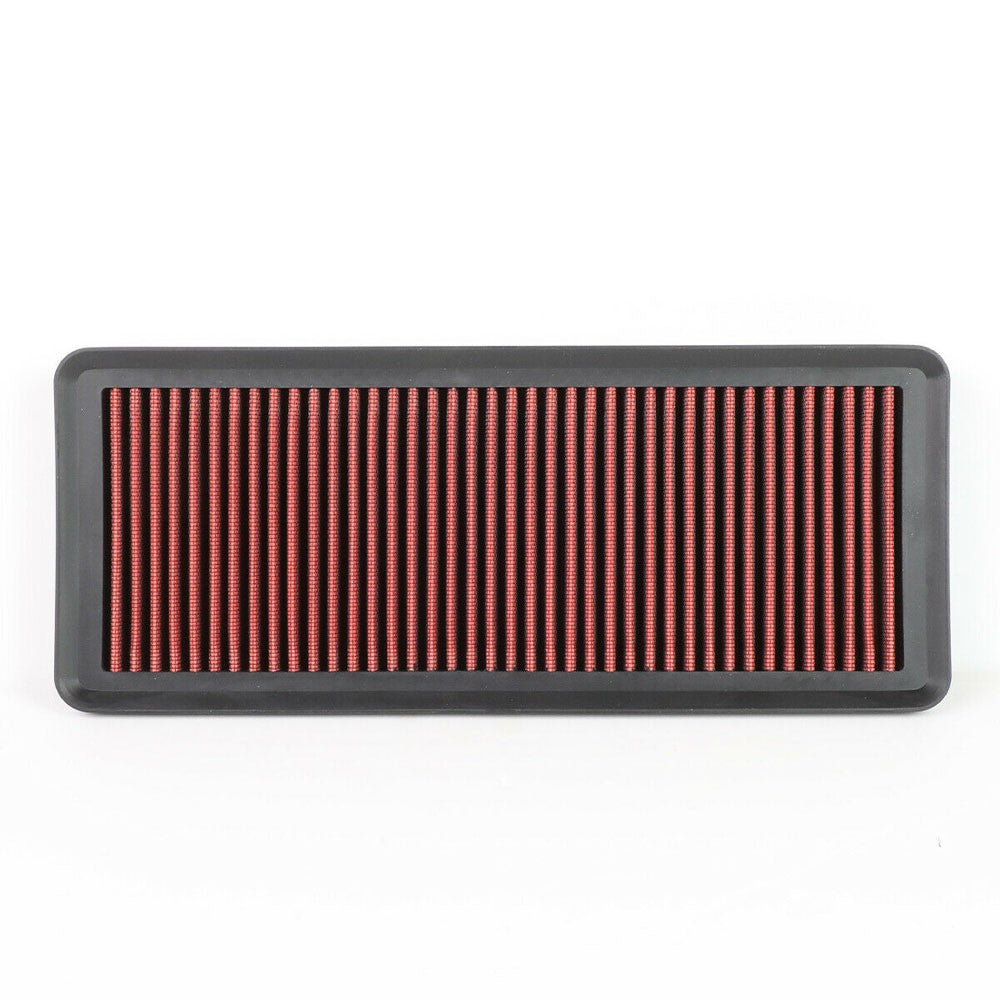 Red High Flow Washable Drop-In Panel Air Filter For 16-19 Mazda MX-5 Miata 2.0L