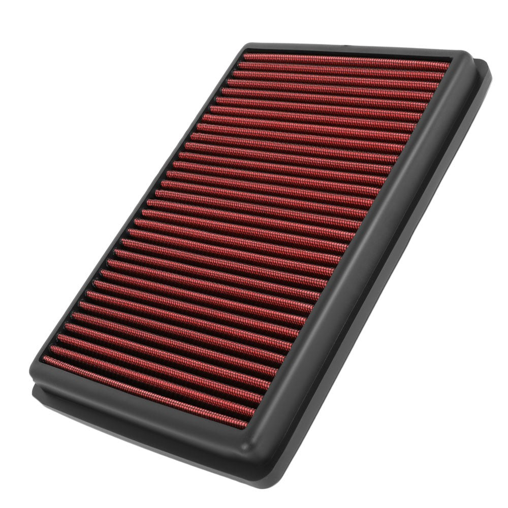 Red Washable Drop-In Panel Air Filter 19-21 Veloster 1.6L 2.0L BFC-AIRFILPAN-207-RD
