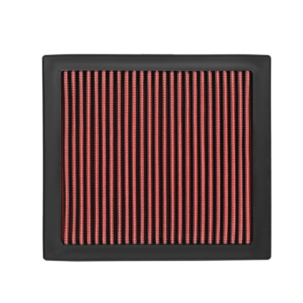 Red High Flow Washable Drop-In Panel Air Filter For 17-21 Jeep Compass 2.4L