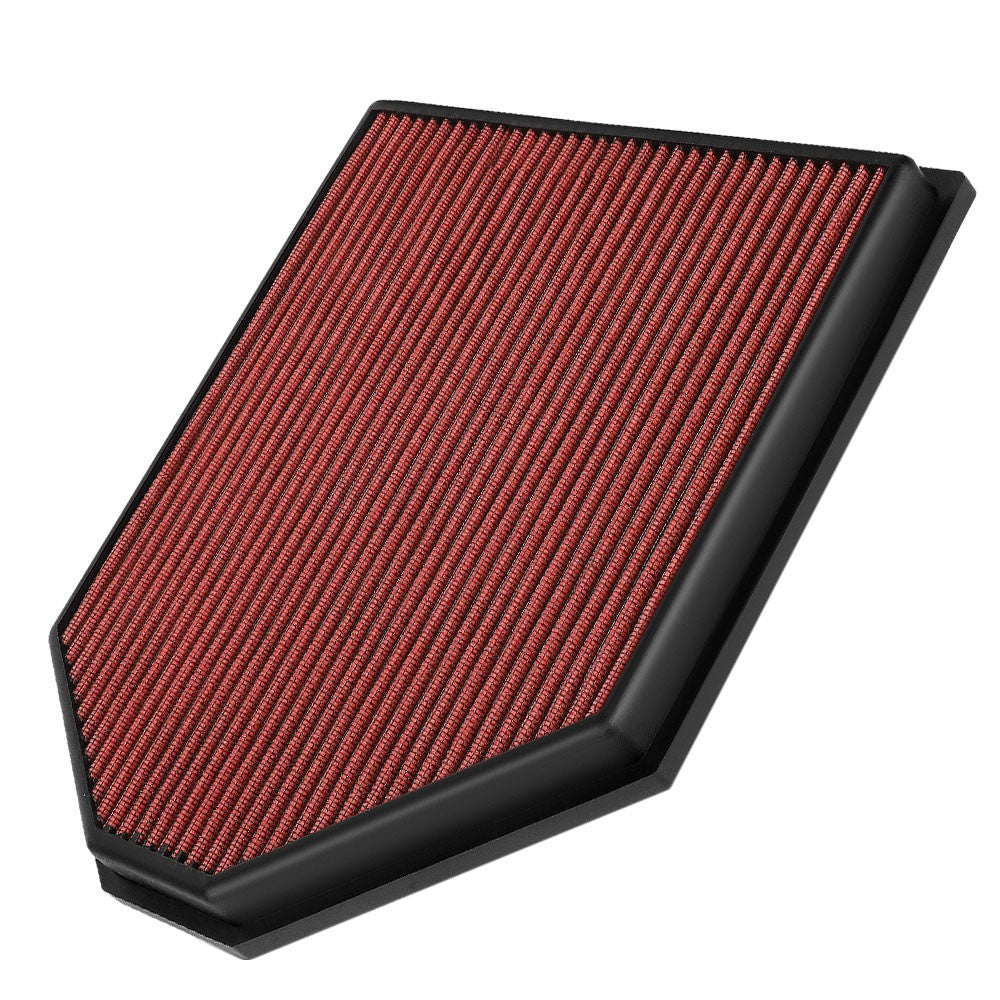 Red Washable Drop-In Panel Air Filter 11-17 X3 2.0T 3.0L/14-18 X4 2.0T BFC-AIRFILPAN-248-RD