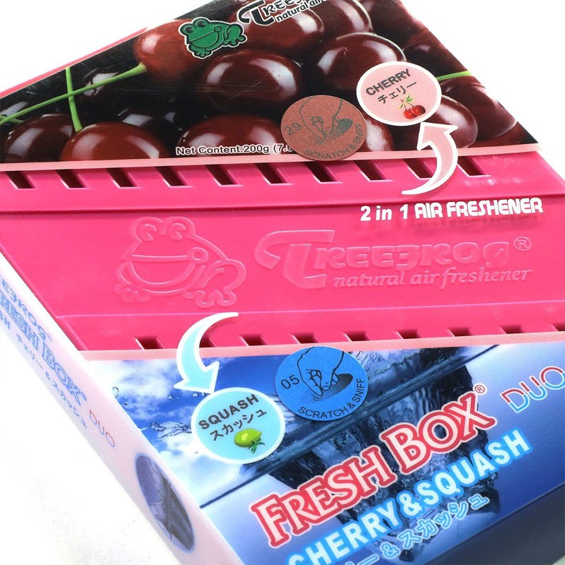 3xBox Cherry Squash Scent Gel 200g Indoor/Home Air Freshener Odor Smell Remover-Accessories-BuildFastCar