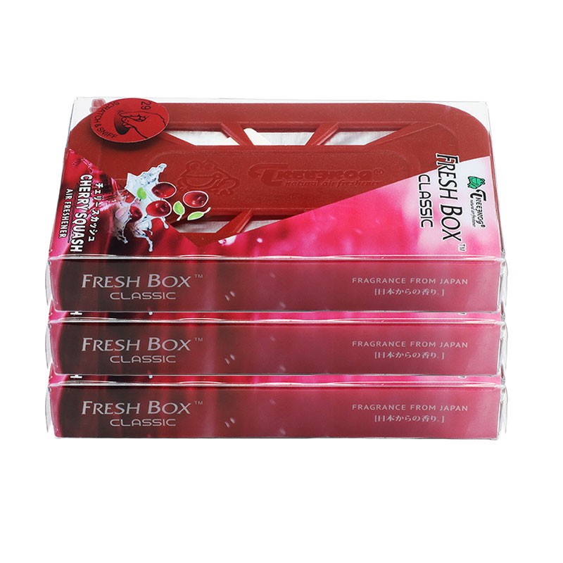 3xBox Cherry Squash Scent Gel 18g Office/Bath/Home/Car Air Freshener Deodorizer-Accessories-BuildFastCar