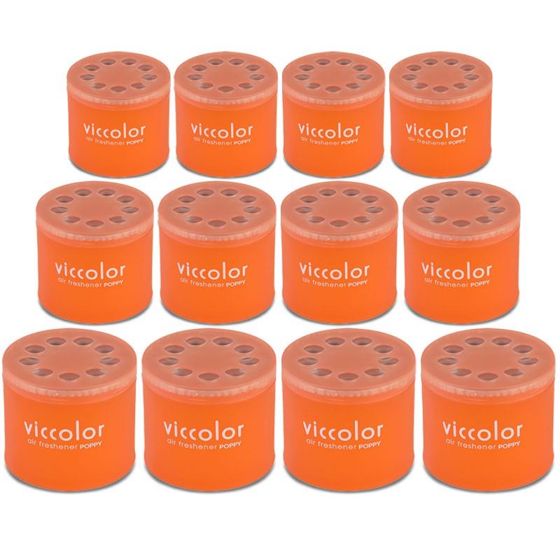 12x Viccolor Gel Based 85g Can/Pure Apple Scent Air Freshener Truck/Van-Miscellaneous-BuildFastCar