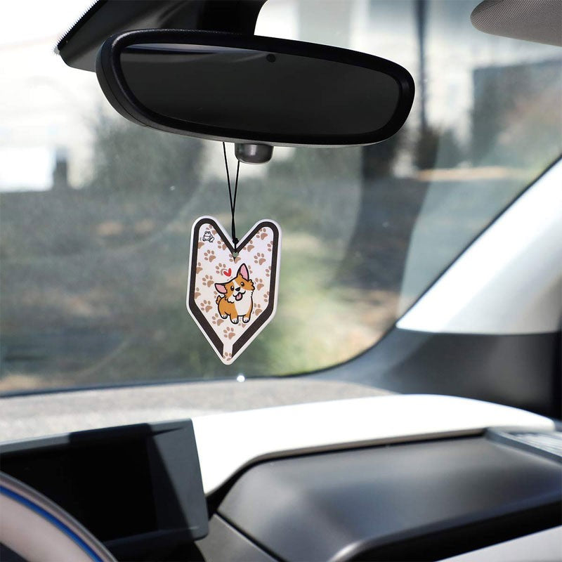 6x Tree Frog Young Leaf Paper Corgi/Bubble Gum Scent Air Freshener Auto Car-Miscellaneous-BuildFastCar