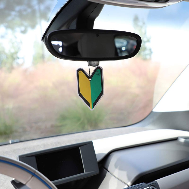 1x Tree Frog Young Leaf Paper JDM New Driver/New Car Squash Scent Air Freshener-Miscellaneous-BuildFastCar