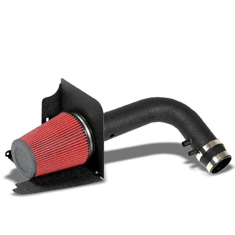 Cold Air Intake Kit Black Pipe+Heat Shield For Ford 97-04 Expedition/F-150 V8-Performance-BuildFastCar