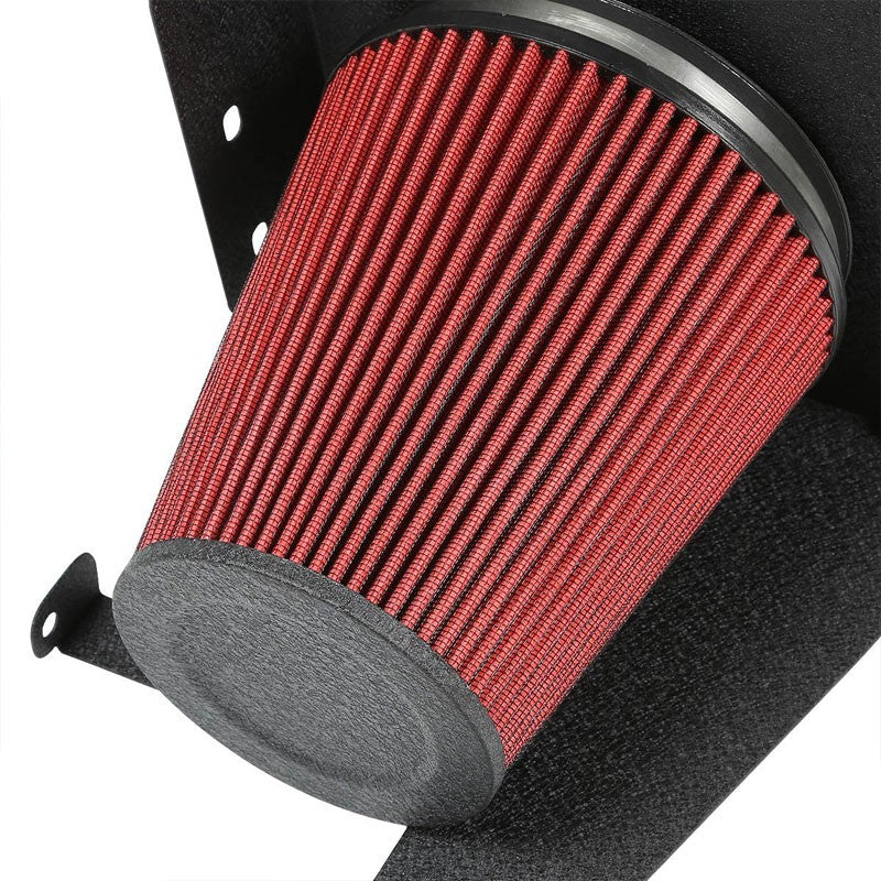Cold Air Intake Kit Black Pipe+Heat Shield For Ford 97-04 Expedition/F-150 V8-Performance-BuildFastCar