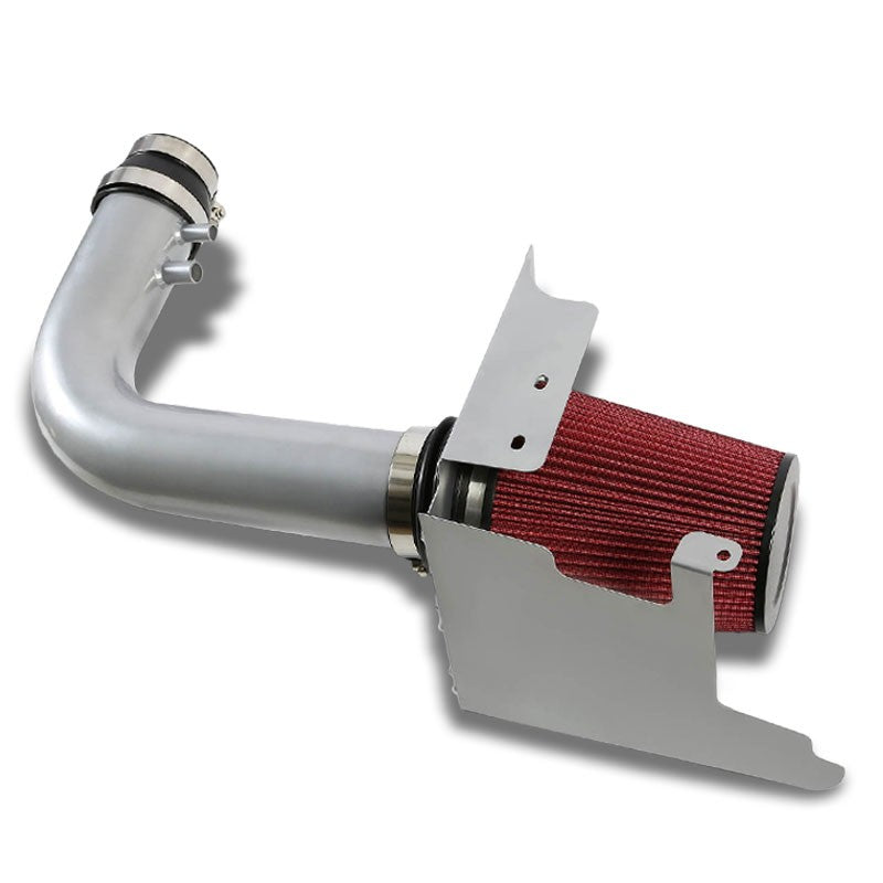 Cold Air Intake Kit Silver Pipe+Heat Shield For Ford 97-04 Expedition/F-150 V8-Performance-BuildFastCar